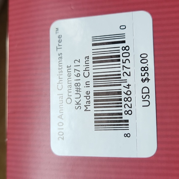 Lenox "2010 Annual Christmas Ornament" - Picture 5 of 7